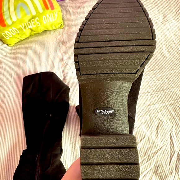 ⭐️NWOT DR.SCHOOL’S KNEE-HIGH BOOTS, Sz. 10, Vegan Suede🌻, Stunning! 😍 - Picture 8 of 15